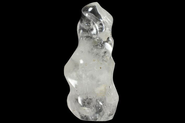 Tall, Polished Quartz Flame - Madagascar #111076